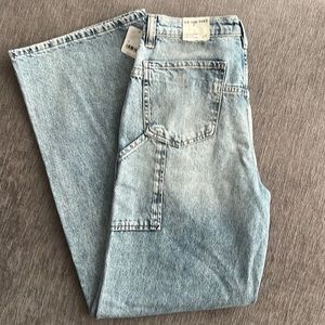 NWT: We The Free Tinsley, baggy high-rise jeans